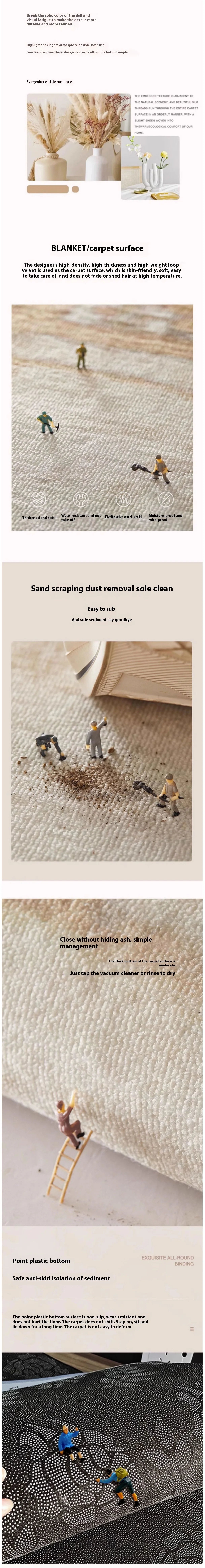 Tapis de salon WATERPROOF