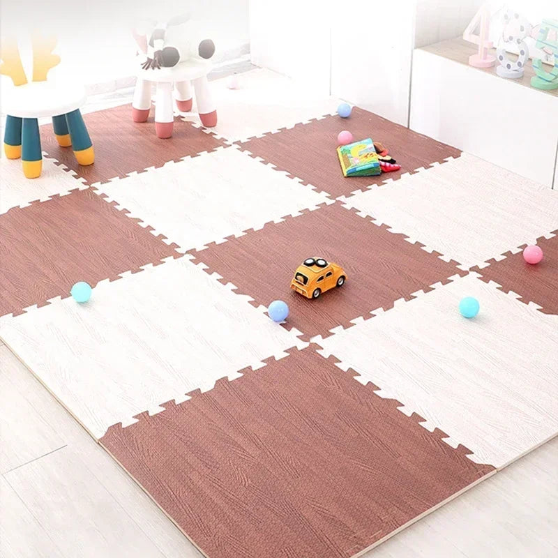 Tapis puzzle ( façon parquet)