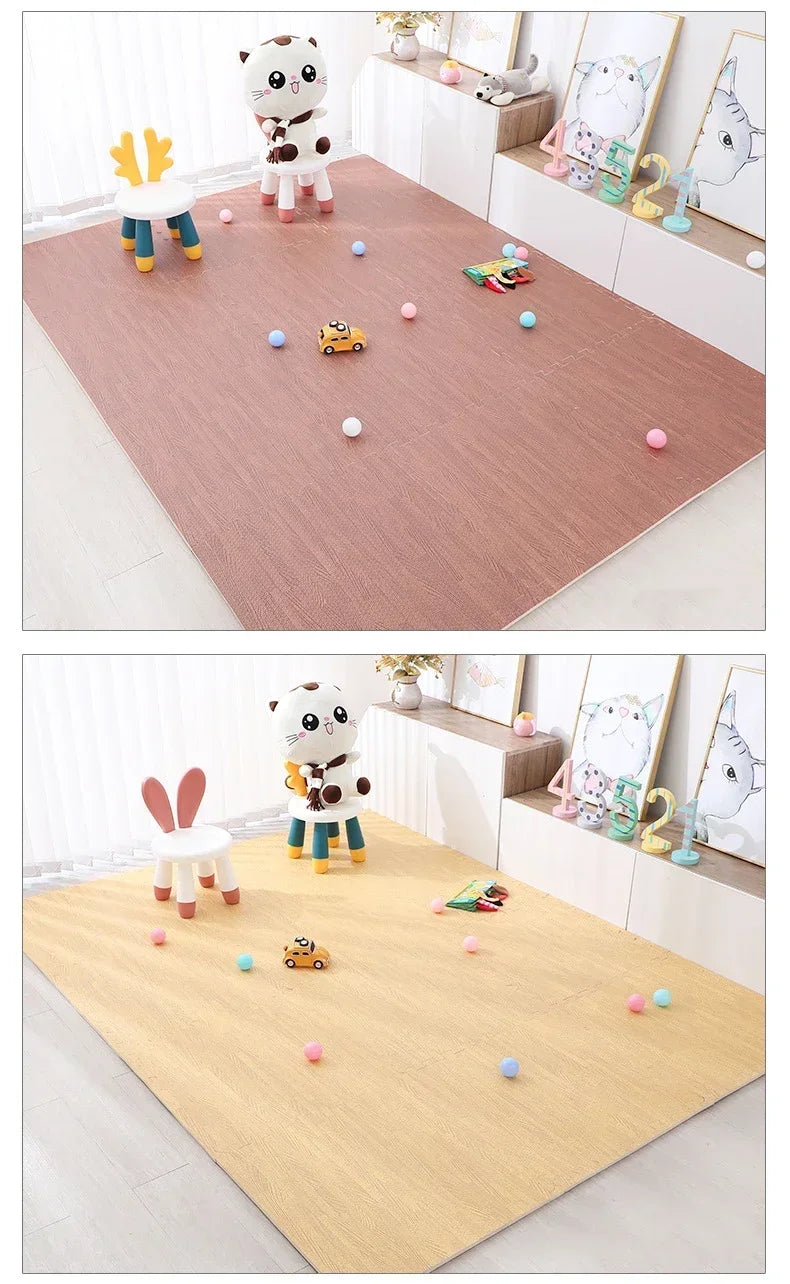 Tapis puzzle ( façon parquet)
