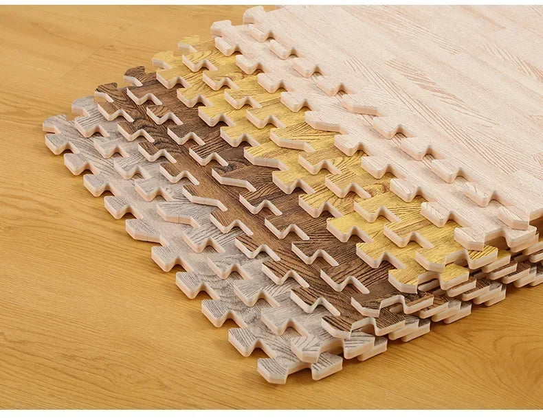 Tapis puzzle ( façon parquet)