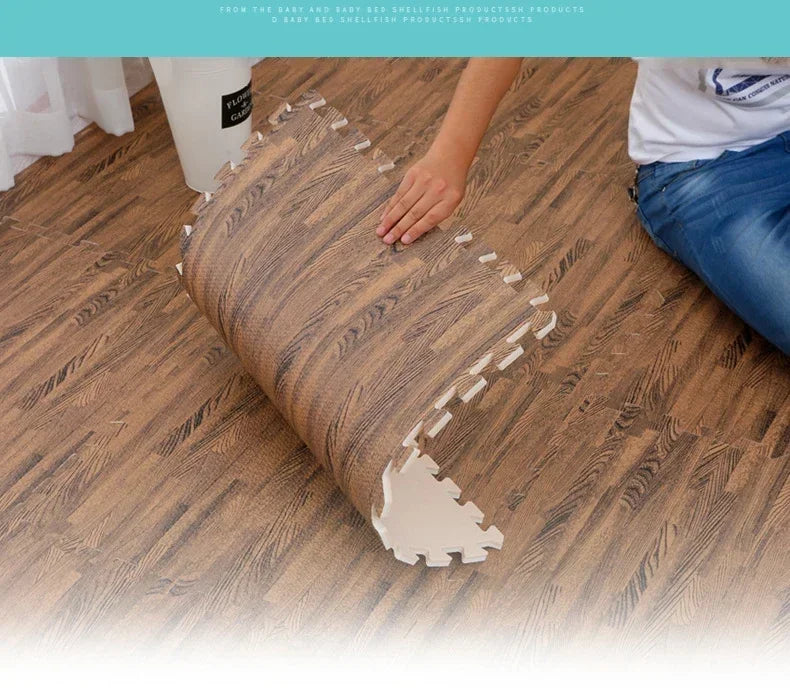 Tapis puzzle ( façon parquet)