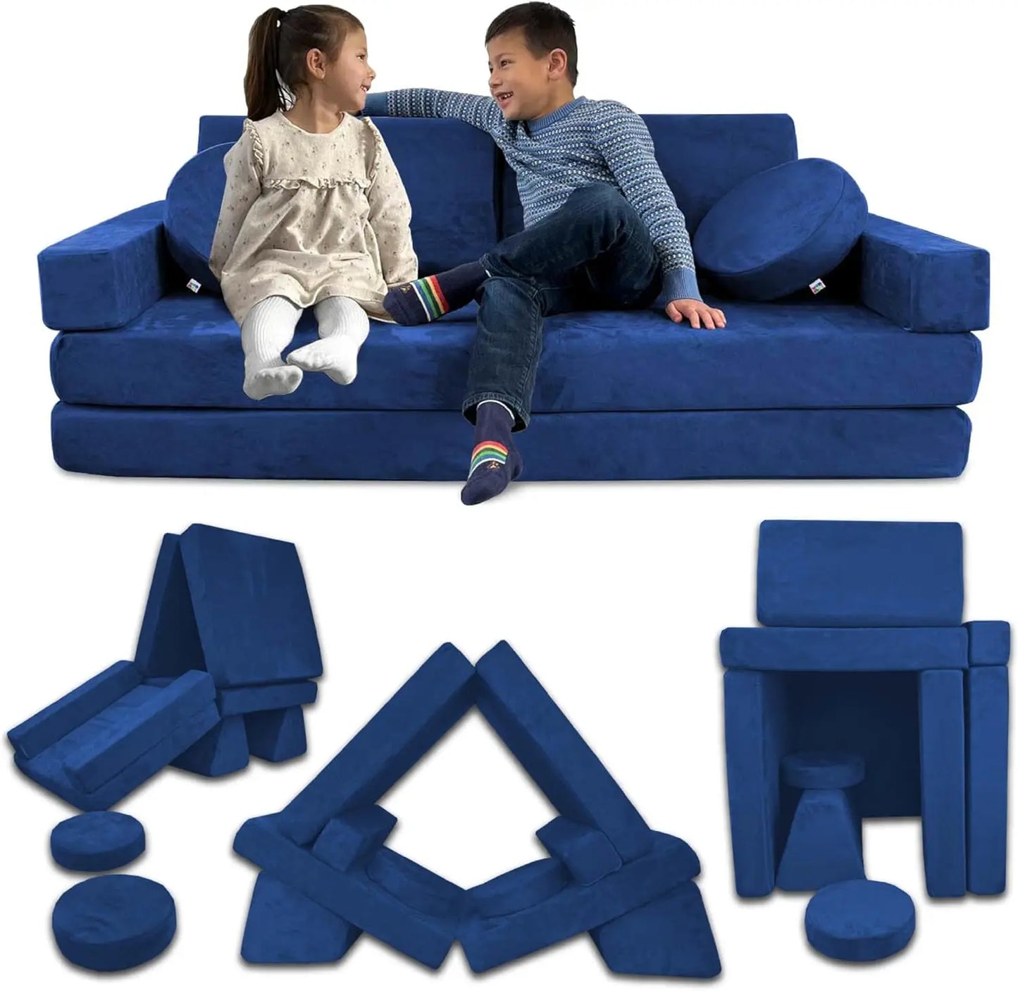 Canapé de jeu modulaire pour enfants