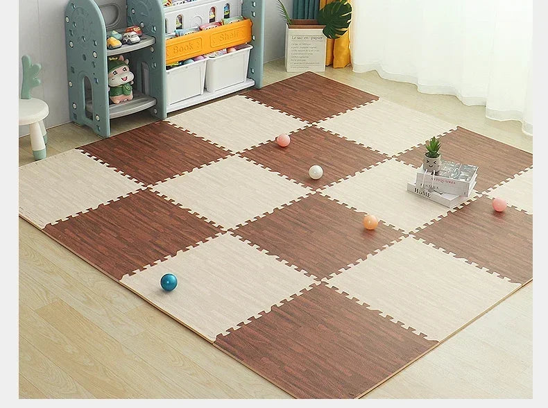 Tapis puzzle ( façon parquet)