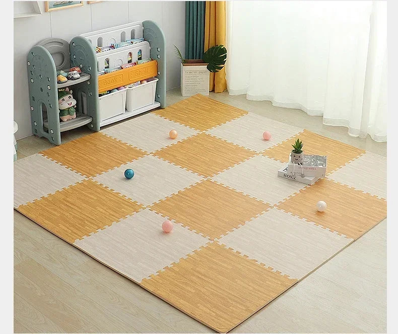 Tapis puzzle ( façon parquet)