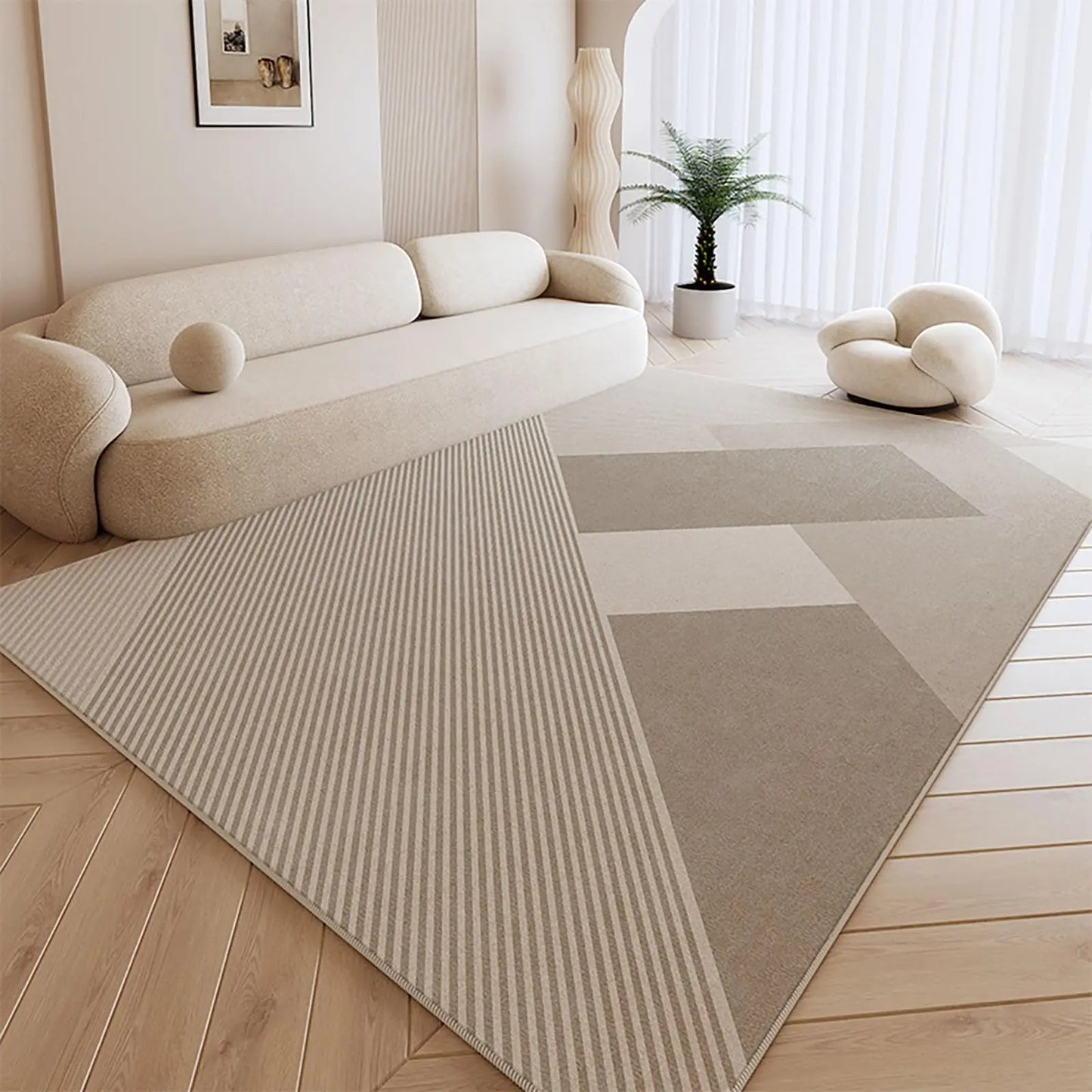 Tapis de salon a motif