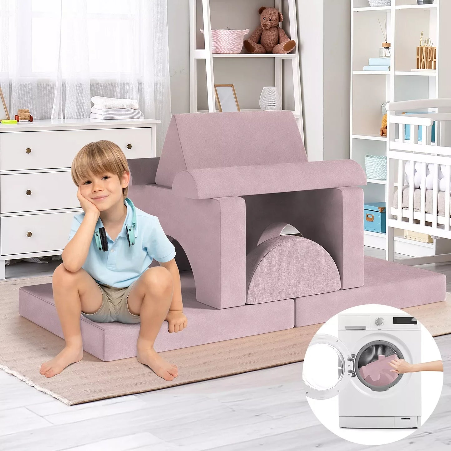 Canapé de jeu modulaire pour enfants