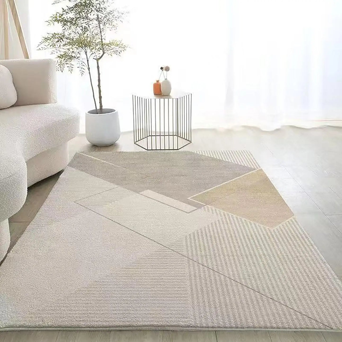 Tapis de salon a motif