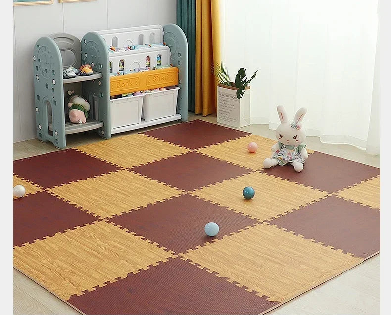 Tapis puzzle ( façon parquet)