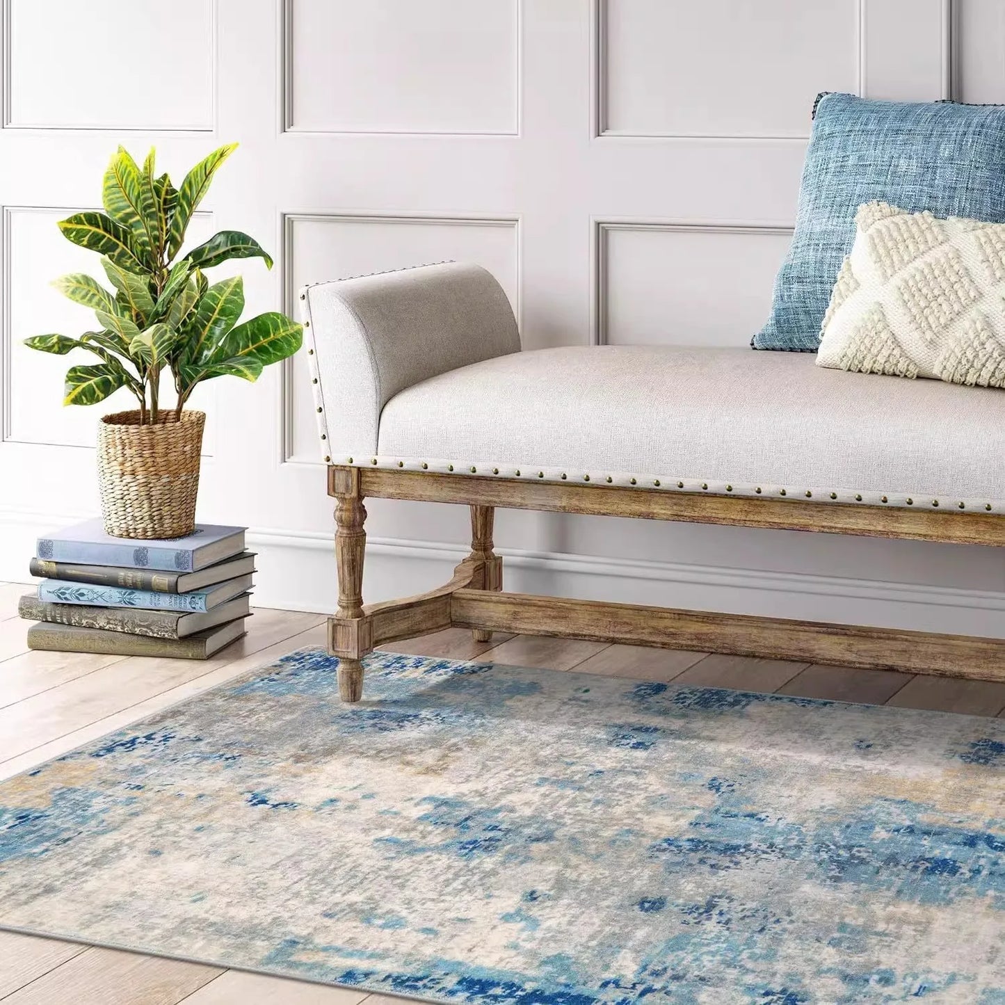 Tapis abstrait maison