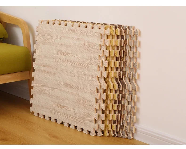 Tapis puzzle ( façon parquet)