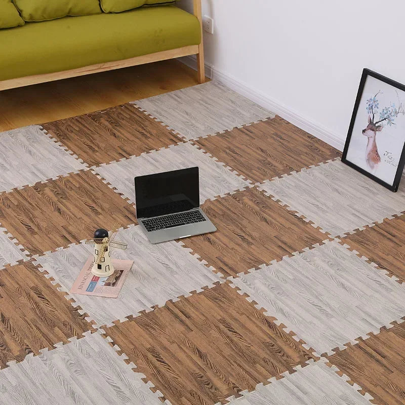Tapis puzzle ( façon parquet)