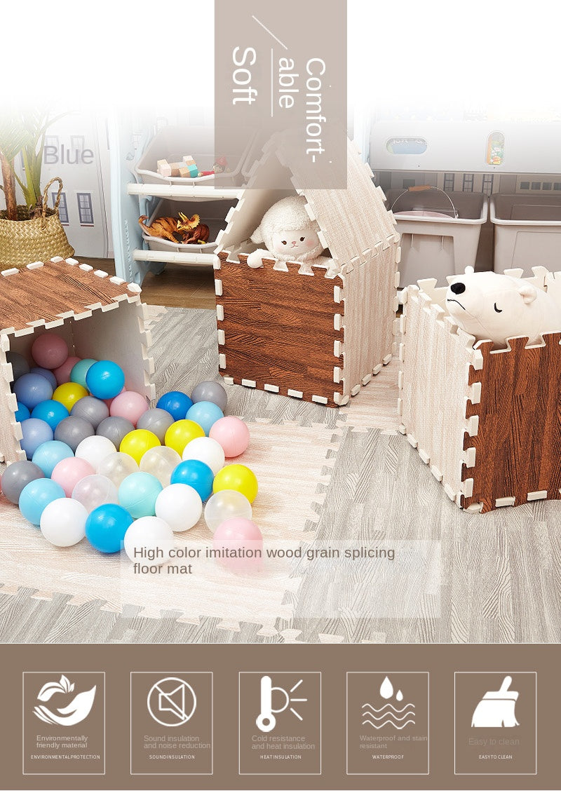 Tapis puzzle ( façon parquet)