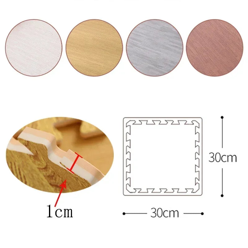 Tapis puzzle ( façon parquet)