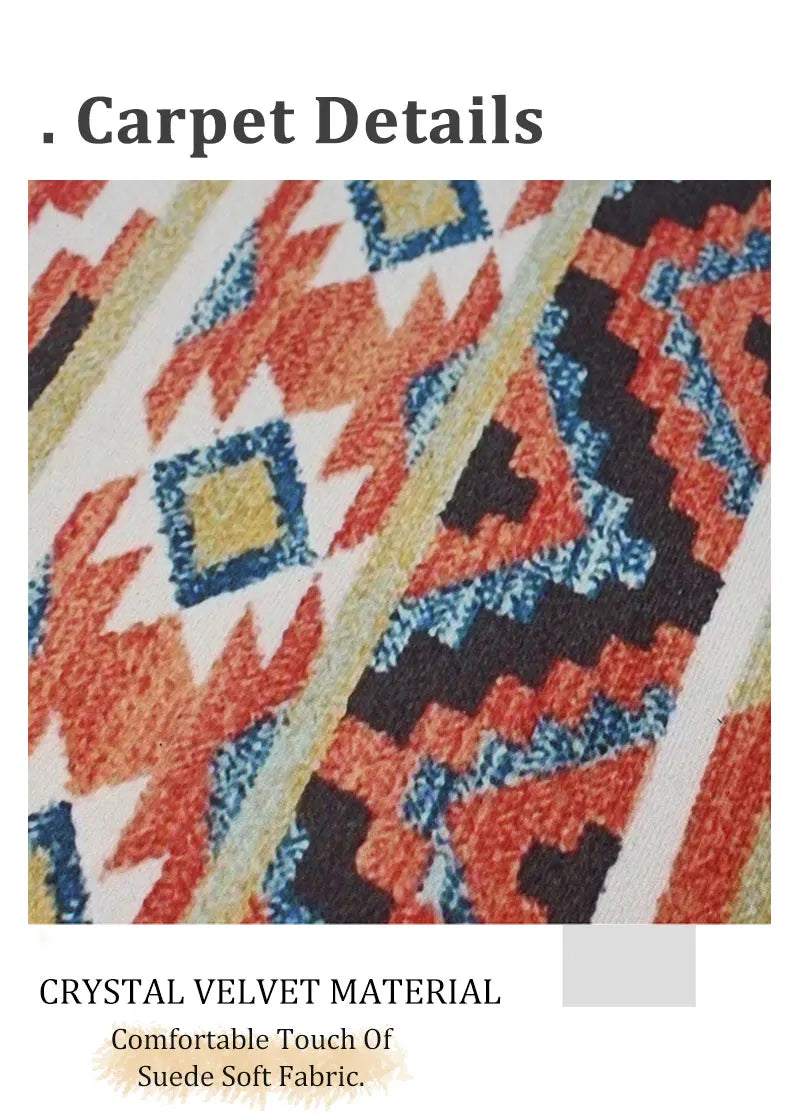 Tapis style bohème