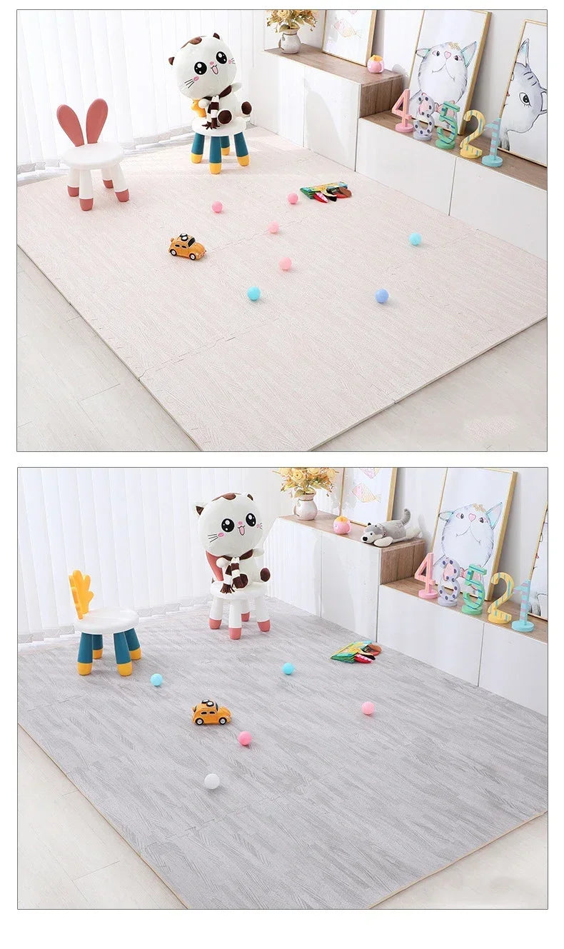 Tapis puzzle ( façon parquet)