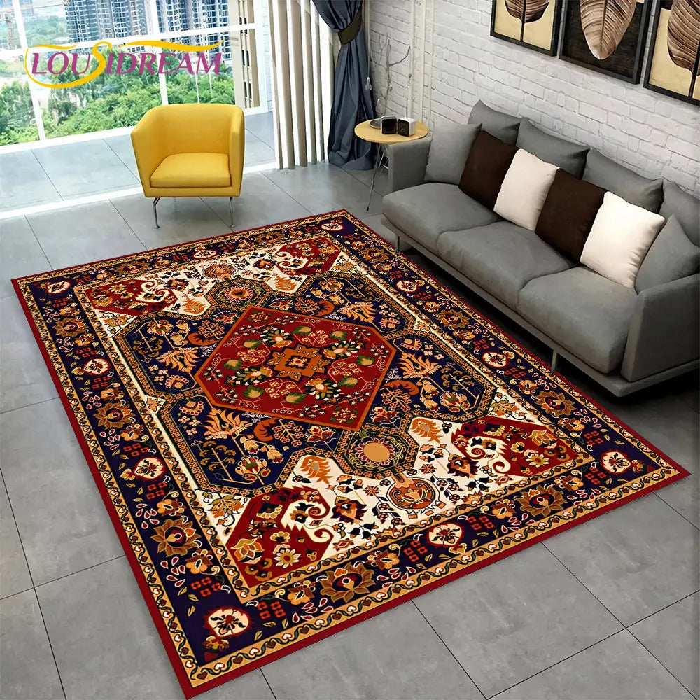 Tapis persan bohème