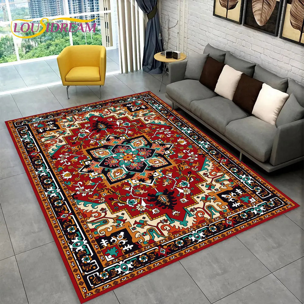 Tapis persan bohème