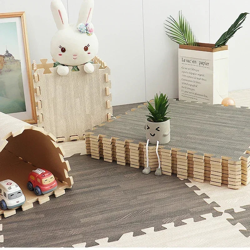 Tapis puzzle ( façon parquet)