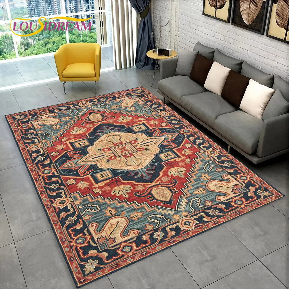 Tapis persan bohème