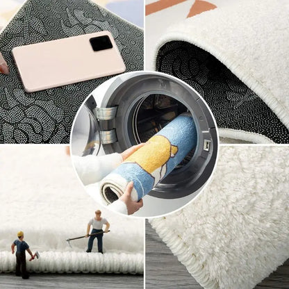 Tapis de salon a motif