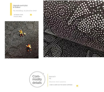 Tapis abstrait maison