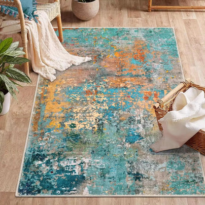 Tapis abstrait maison