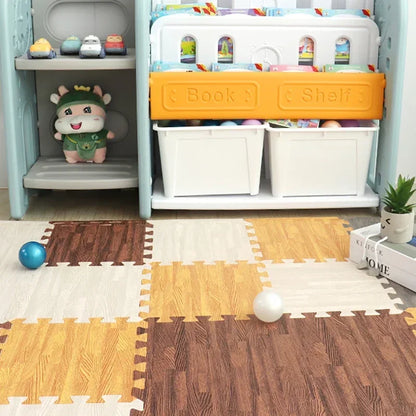 Tapis puzzle ( façon parquet)