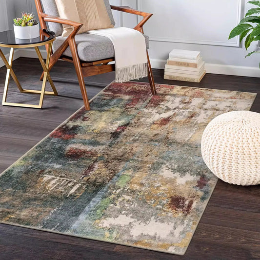 Tapis abstrait maison
