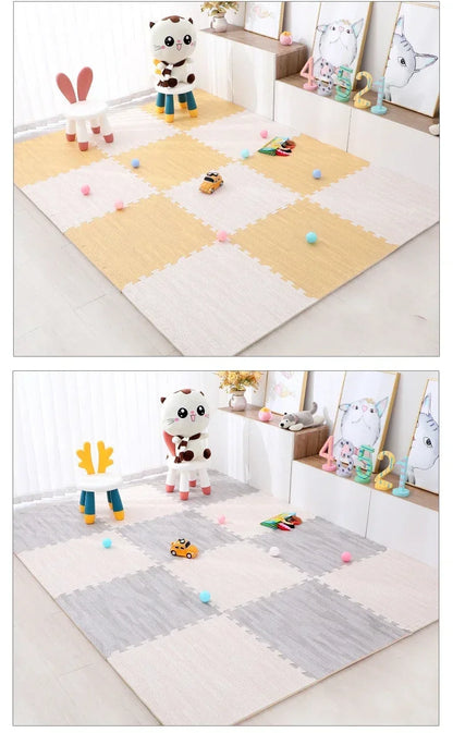 Tapis puzzle ( façon parquet)