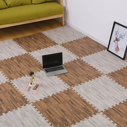 Tapis puzzle ( façon parquet)