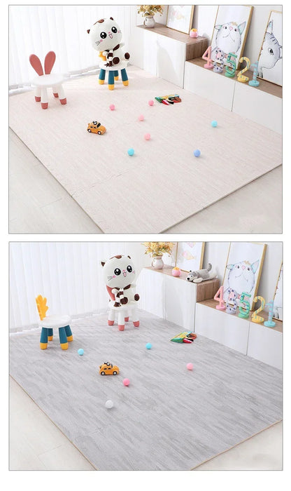 Tapis puzzle ( façon parquet)