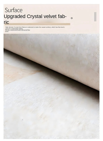 Tapis rond de chambre